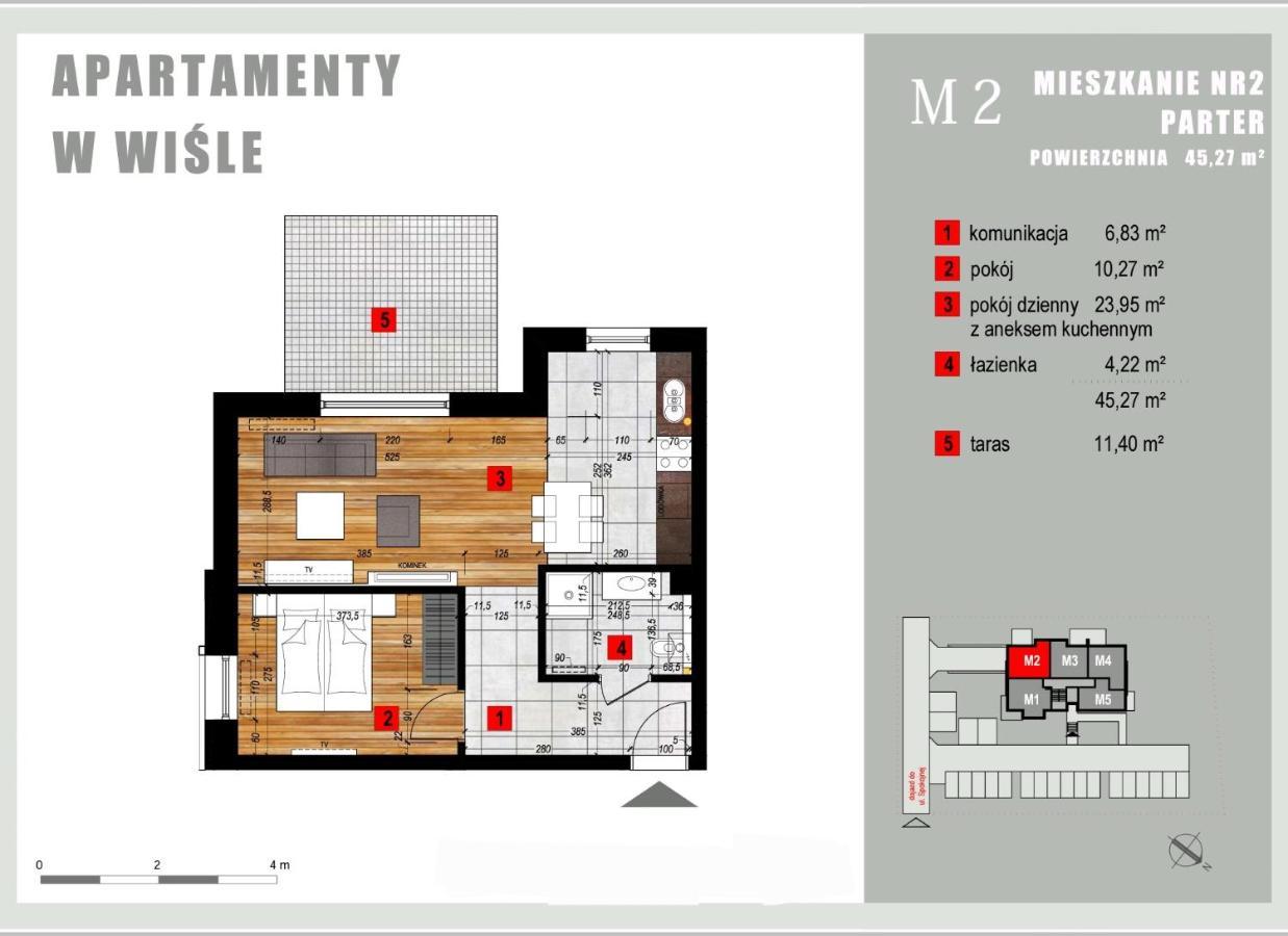Apartament Wislanskie Skije Exterior foto